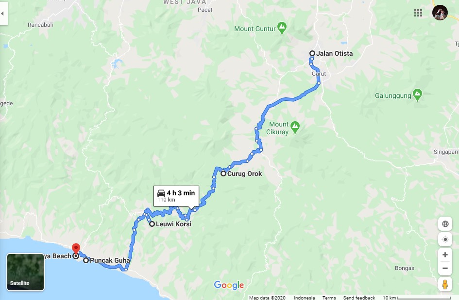 Roadtrip Garut - curug orok - leuwi korsi - puncak guha - rancabuaya