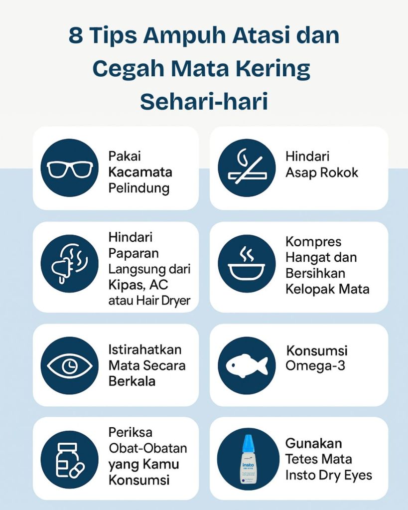 8 Tips Ampuh Atasi dan Cegah Mata Kering Sehari-hari Termasuk Saat Traveling